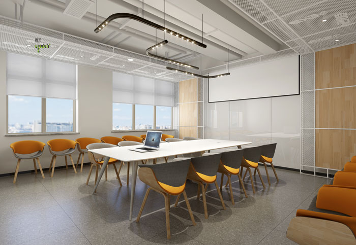 杭州聯合辦公會議室裝修設計效果圖