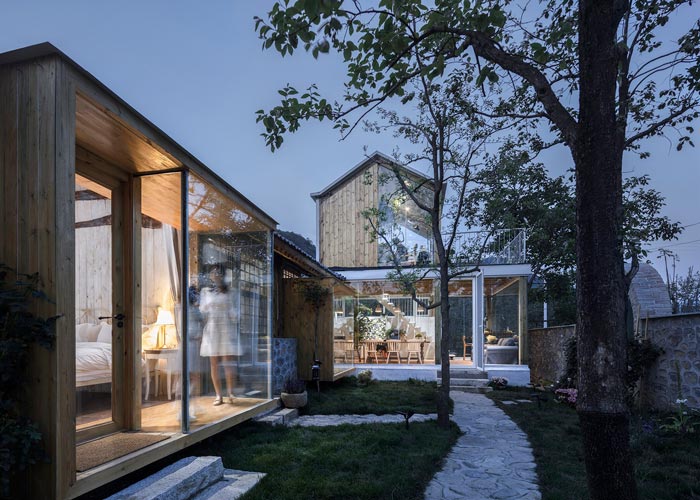 鄉(xiāng)村景區(qū)民宿過(guò)道裝修設(shè)計(jì)效果圖