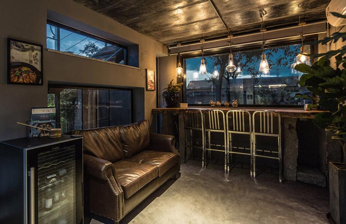 鄉村民宿清吧設計效果圖