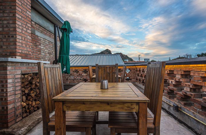 鄉村民宿露臺設計效果圖