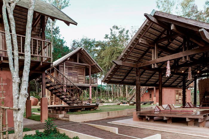 鄉村文化民宿結構設計效果圖