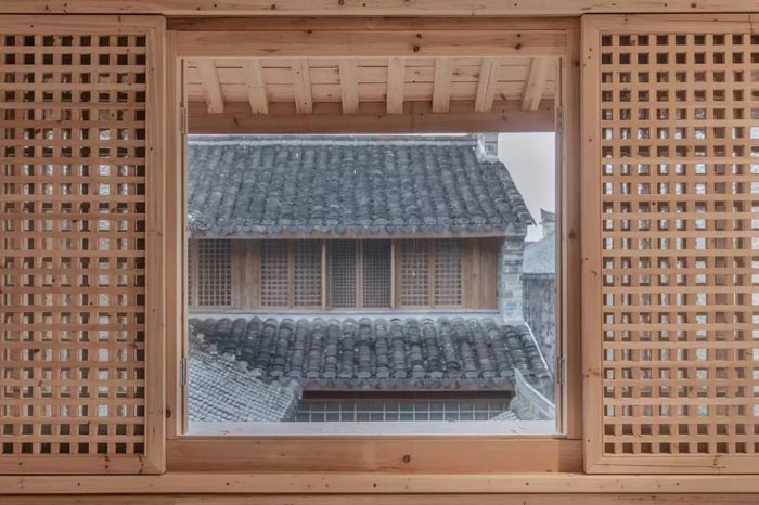 古鎮鄉村民宿窗口設計效果圖