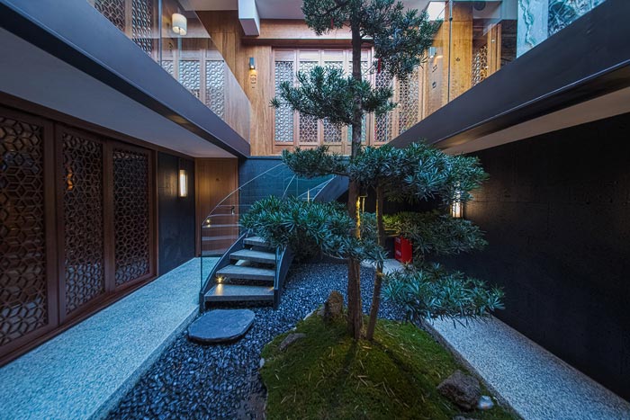 民宅民宿庭院裝修設計效果圖