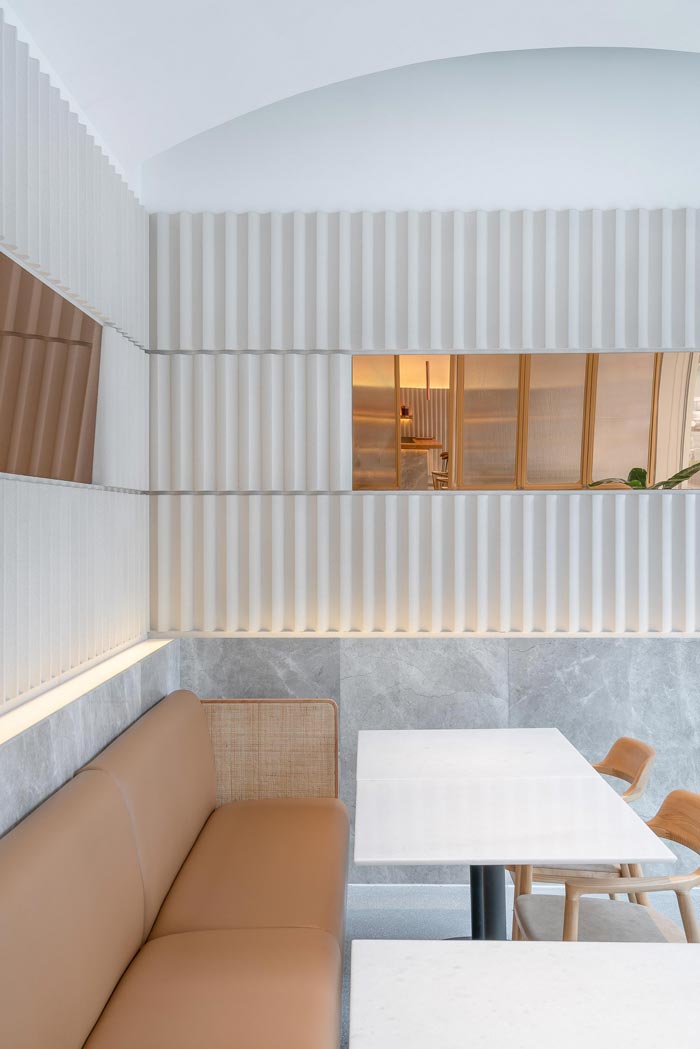 茶餐廳餐區裝修設計效果圖