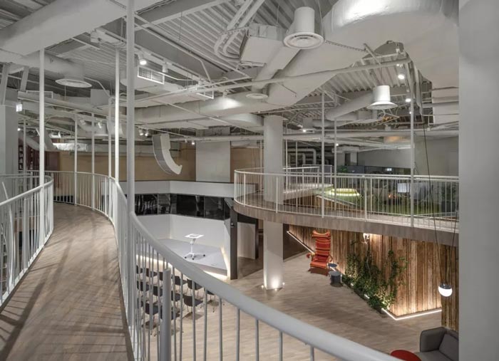 二(2)層辦公樓空中橋梁設計方案