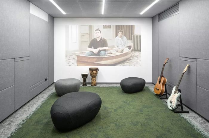 二(2)層辦公樓休閑區設計方案