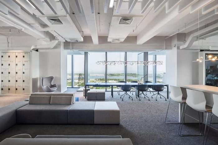 8000平方辦公樓休閑區設計方案