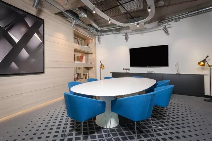 創意辦公空間洽談室裝修設計效果圖