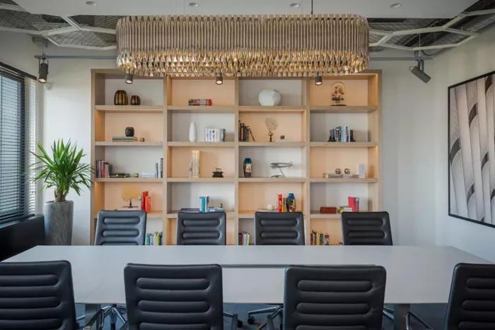 創意辦公空間會議室裝修設計效果圖