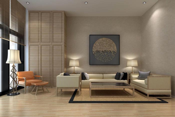 企業孵化器接待室裝修設計效果圖