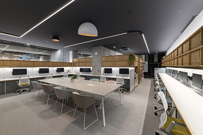 1600方現代風展廳和辦公室設計